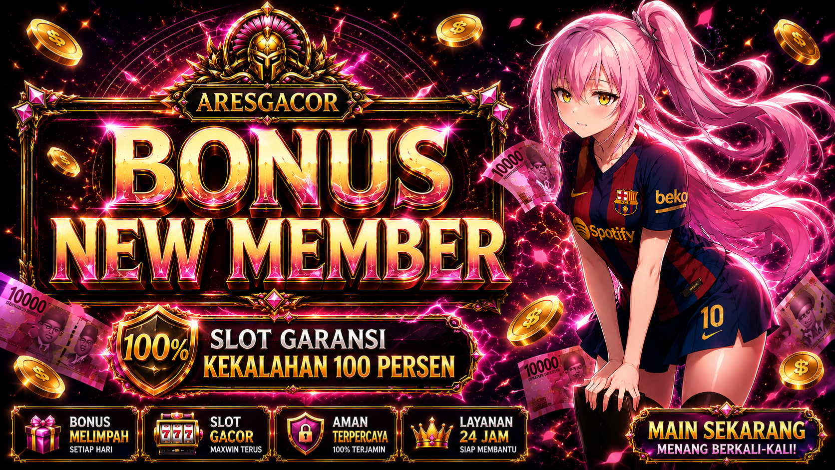 SLOT NEW MEMBER